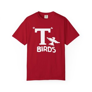 TバーズコンフォートカラーTシャツ、TバーズTシャツ、グリースシャツ、グリース映画、グリースファン、ライデル高校、ライデル高校Tシャツ、ライデル 画像 8
