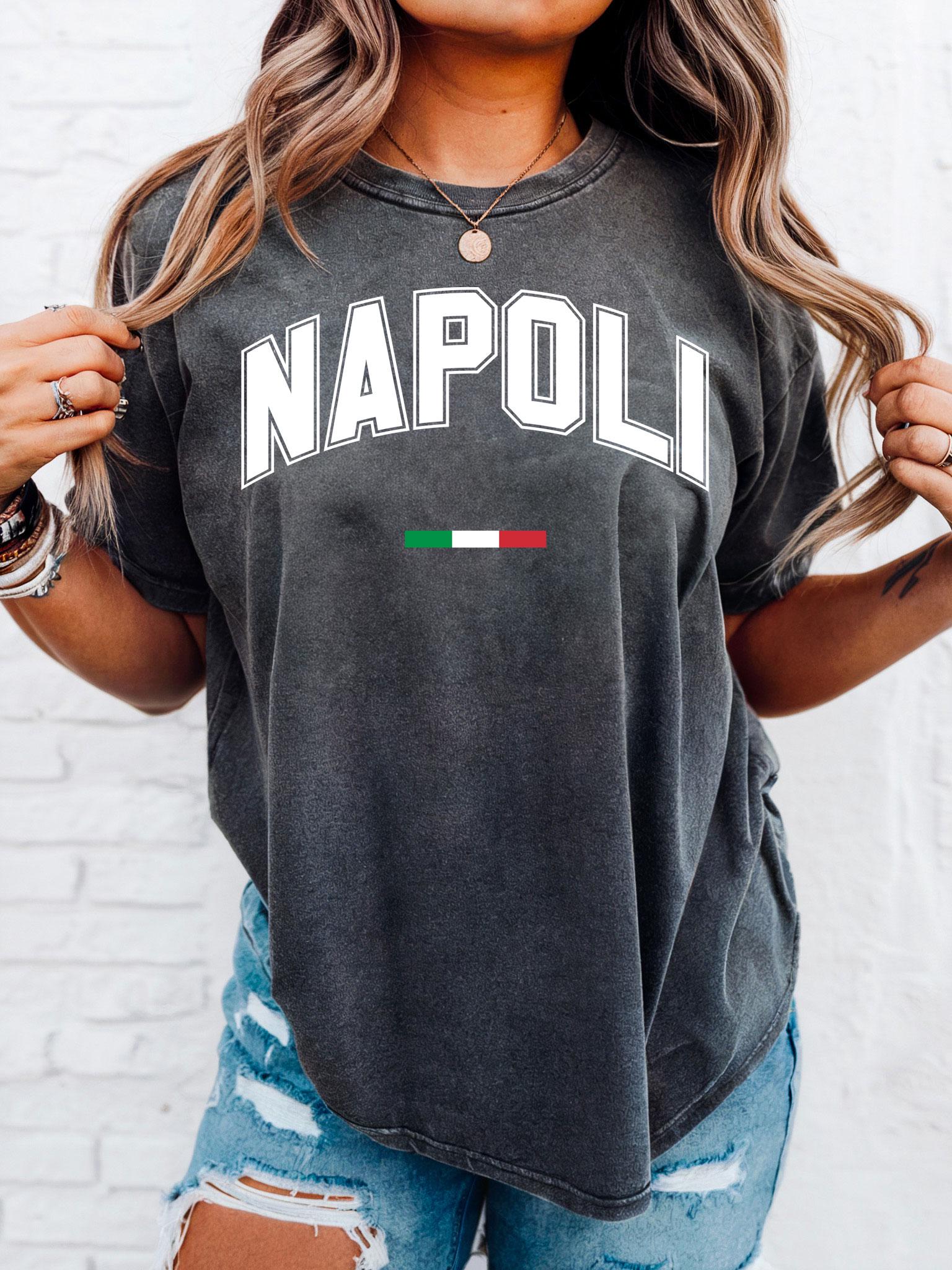 ナポリコンフォートカラーズTシャツ、ナポリTシャツ、ナポリイタリア 
