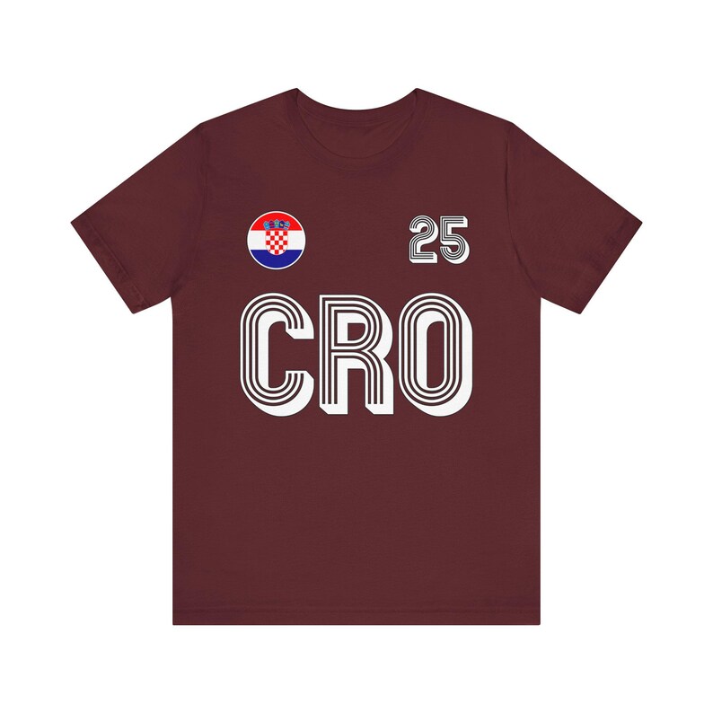 Maglietta Croazia, maglia Croazia, capitale Croazia, maglietta Croazia 2025, maglia da calcio Croazia, maglia Croazia, Croazia navijaci immagine 7