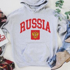 Russia Hoodie, Russian shirt, Russia T-Shirt, Russia Flag, Russia Gifts, Russia Present, Russian Birthday, Russian Map, Russia