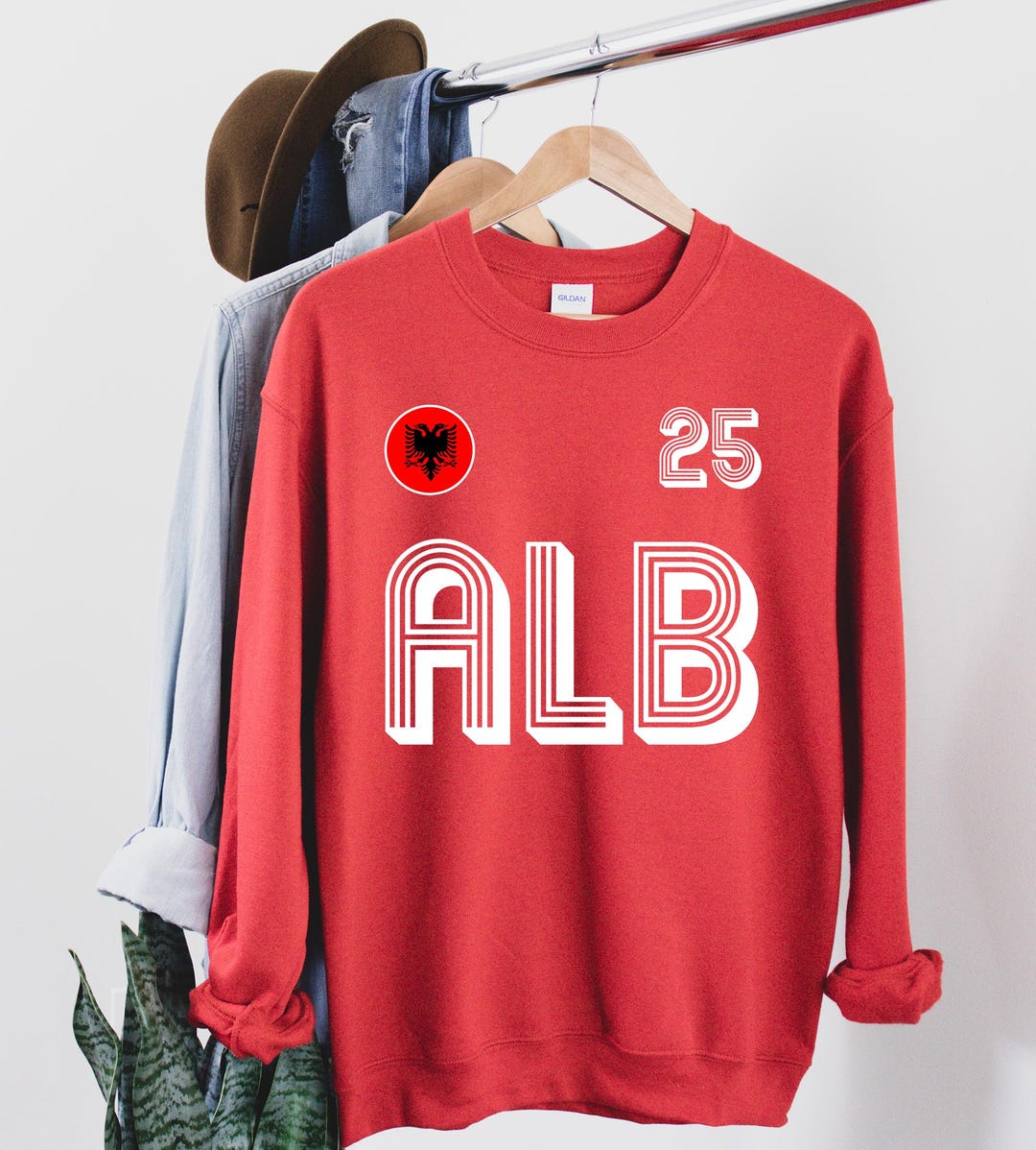Albanien T-Shirt Albania Shqipëria Skull Bones x Albanien kosovo Balkan