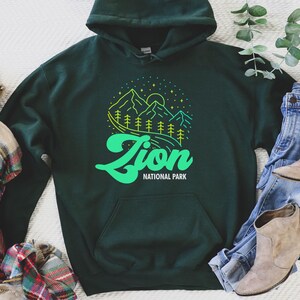 Zion Hoodie, Zion National Park Shirt, Zion National Park Hiking Shirt, Zion Park Shirt, Zion National Park Camping Shirt, Zion