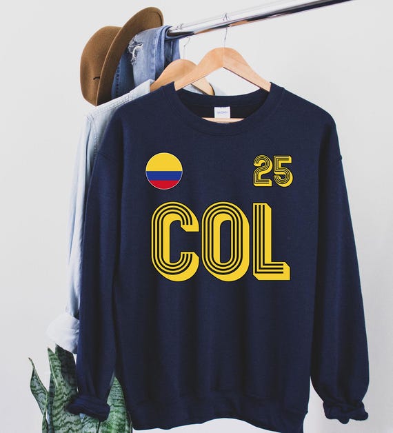 Buy Colombia Sweatshirt, Colombia Jersey, Colombia Football