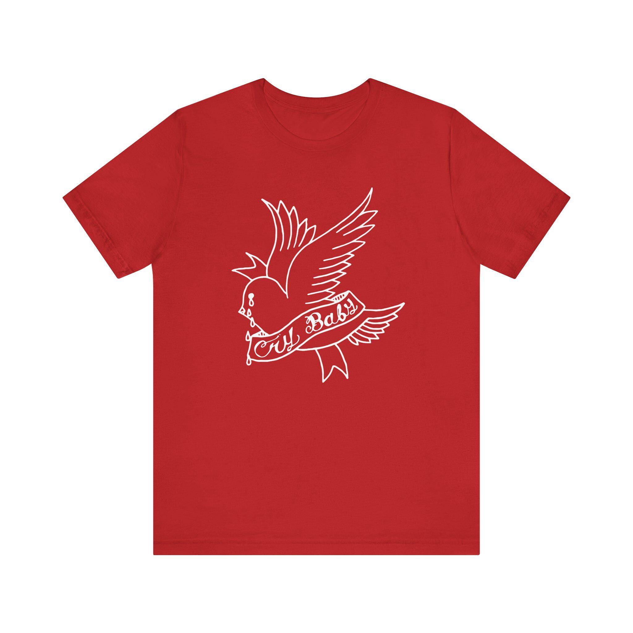 Cry Baby Tee Lil Peep Cry Baby T-shirt Vintage Graphic Tee Tattoo