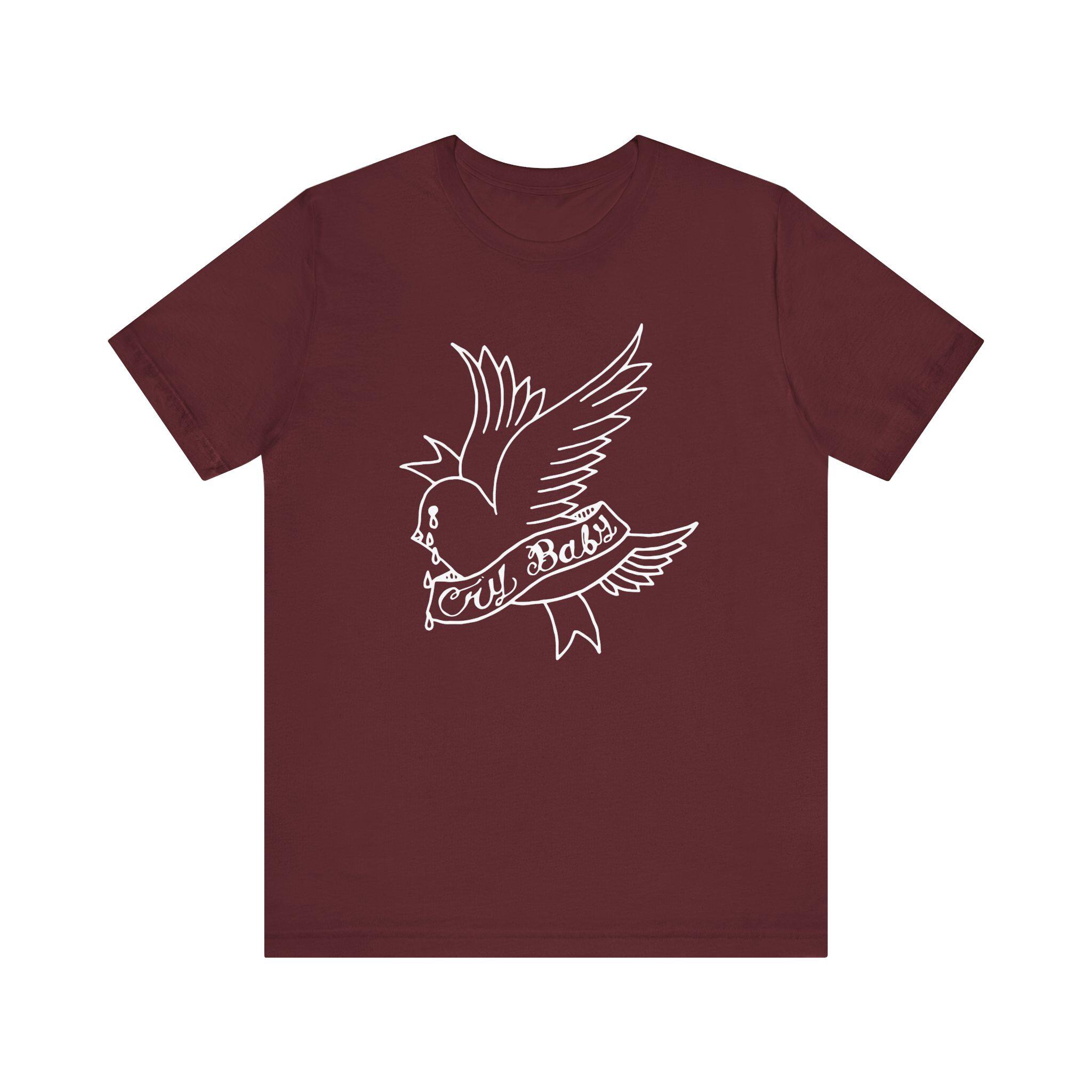 Cry Baby Tee Lil Peep Cry Baby T-shirt Vintage Graphic Tee Tattoo
