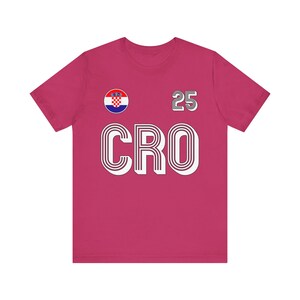 Maglietta Croazia, maglia Croazia, capitale Croazia, maglietta Croazia 2025, maglia da calcio Croazia, maglia Croazia, Croazia navijaci immagine 10