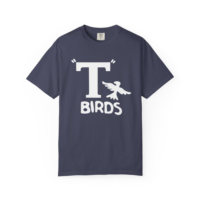TバーズコンフォートカラーTシャツ、TバーズTシャツ、グリースシャツ、グリース映画、グリースファン、ライデル高校、ライデル高校Tシャツ、ライデル 画像 4