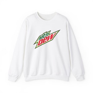 Mtn Dew Sweatshirt, Mountain Dew Code Red Soda Drink , Mountain Dew lover, Mountain Dew gift