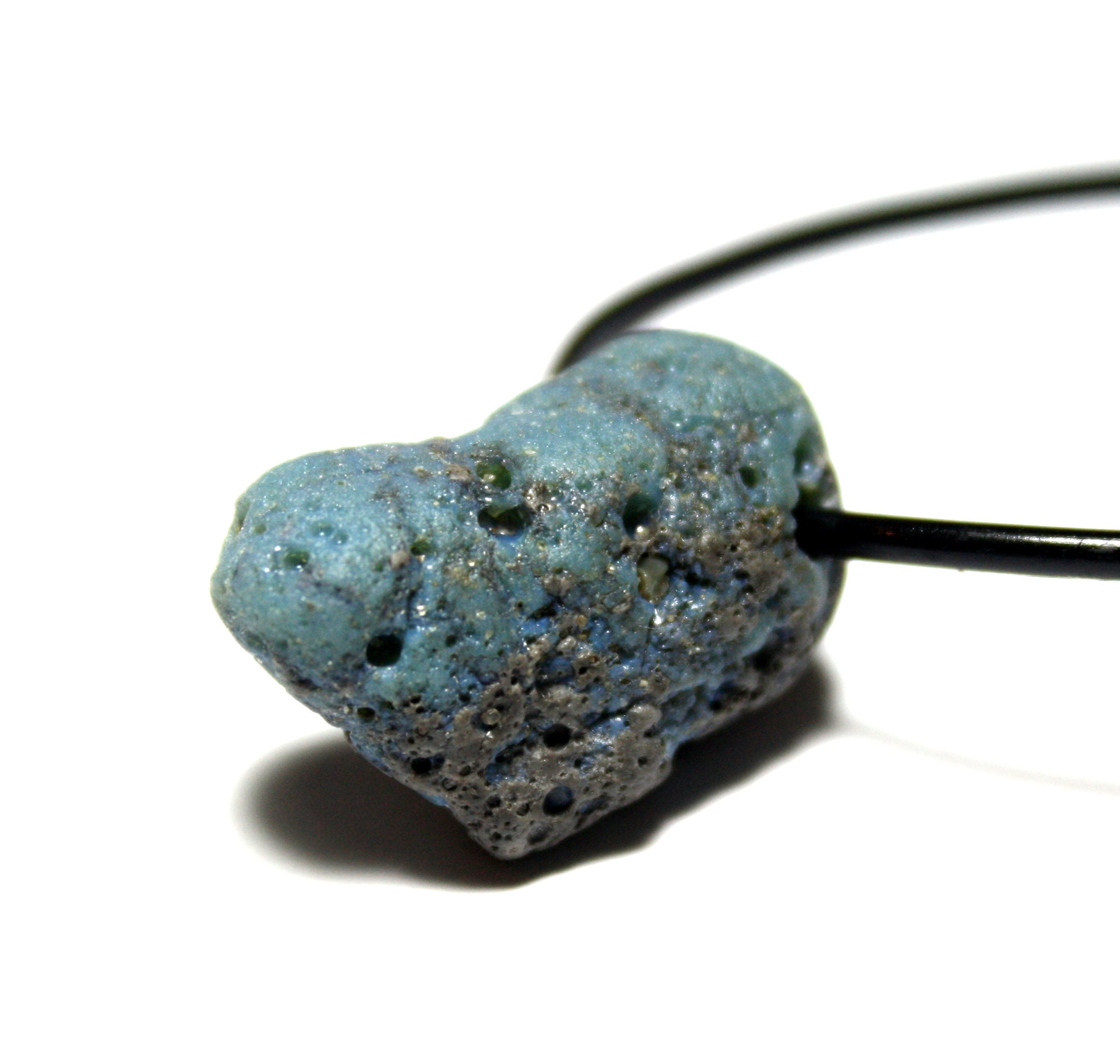 Blue Slag Glass Stone Lake Michigan Slag Glass Leland Blue Etsy