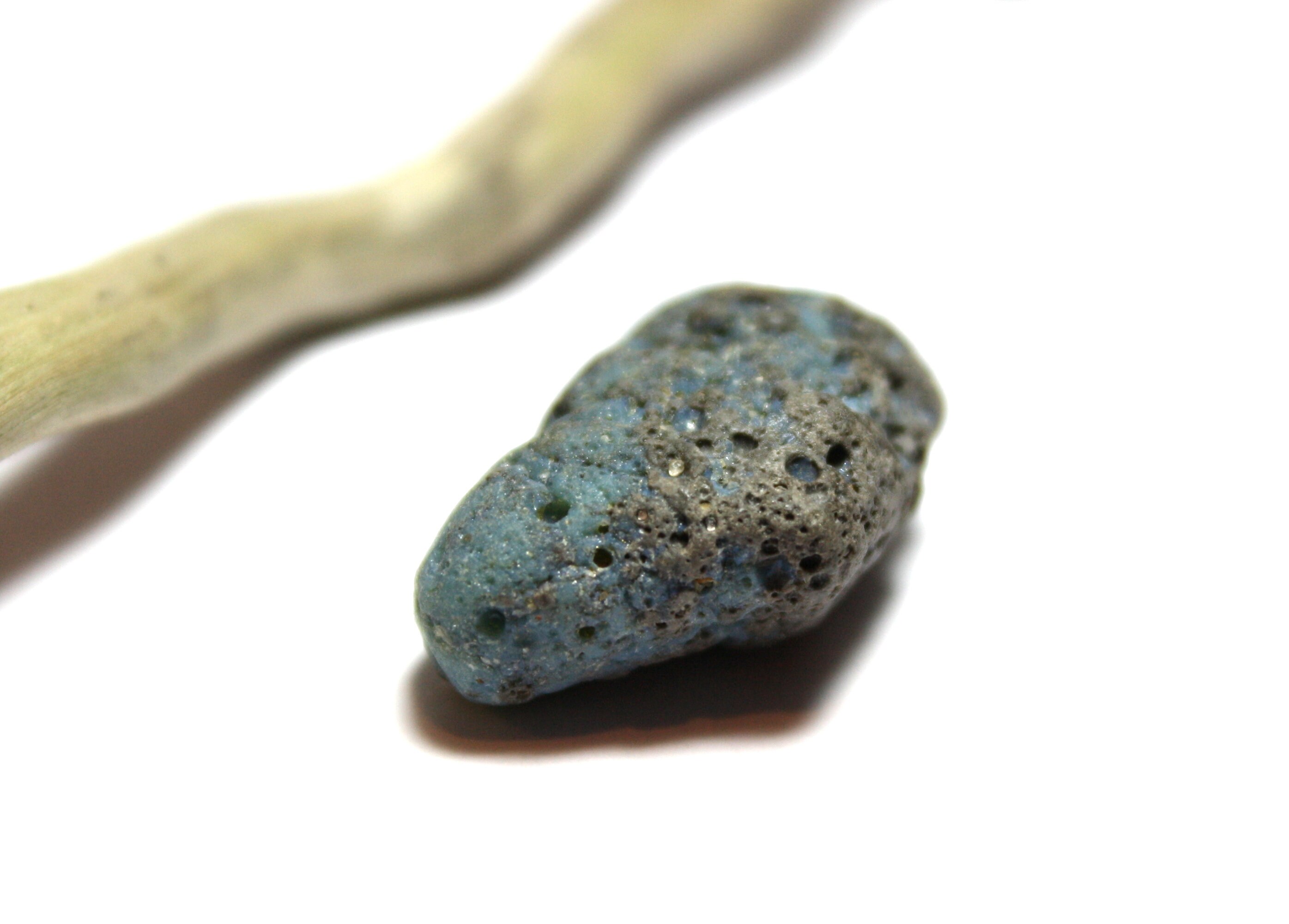 Blue Slag Glass Stone Lake Michigan Slag Glass Leland Blue Etsy