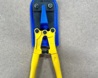 Soporte de pared para cortapernos / Organizador resistente para garaje, taller o banco de trabajo / Opción de montaje en pared con listón francés o pared plana