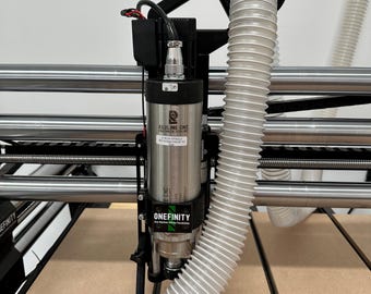 Soporte para manguera de polvo CNC Onefinity Elite: soporte impreso en 3D