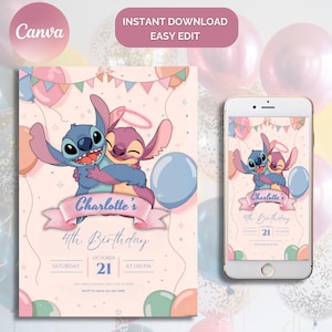 Modèle d'invitation d'anniversaire de point modifiable, invitations de fête d'anniversaire imprimables, carte d'anniversaire numérique d'enfants pour garçons et filles Evite