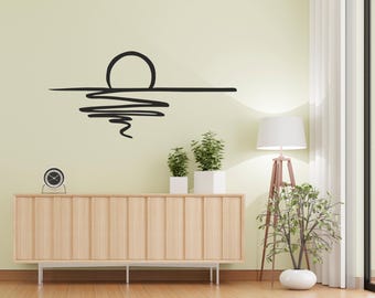Sun Sparkle Metall Wand Kunst, Wohndekor, Sun Wand Dekor, Sunrise Wand Kunst, Housewarming Geschenk, Geschenk für Mama, Über dem Bett Dekor, In Interior Design