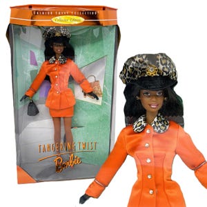 Poupée Barbie noire en robe Karabela Haiti collector - Nous Vous Iles