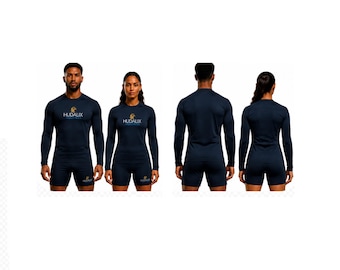 Floral Spandex Rash Guard: Compression Swim & Cycling Shirt