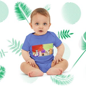 Cute Pets Infant Jersey One Piece, Baby Bodysuit, Toddler Outfit, Animal Lover Gift, New Parent Present