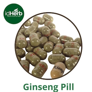 1 Box @60 Capsules GINSENG PILLS Ginseng Radix Traditional herbs weight gain make your body fat, Fresh Natural Herbal Organic WildCrafted