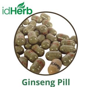 1 Box @60 Capsules GINSENG PILLS Ginseng Radix Traditional herbs weight gain make your body fat All Fresh Natural Herbs herb WildCrafted