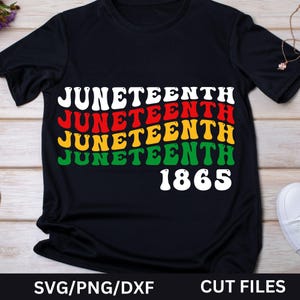 Juni, schwarze Geschichte SVG, seit 1865, Black Power SVG, schwarze Frau Geschenke, Freiheit Schnittdateien für Circut Sublimation, Digital