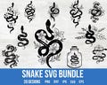 Snake Svg Bundle, Snake Clipart, Snake Png, Snake Vector, Animal Svg, Reptile Svg, Snake Cut File, Celestial Svg, Digital Download product logo