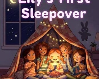 Lilly’s First Sleepover, kids stories, children books, kids books, story books, kids story books, kids ebooks, children story book