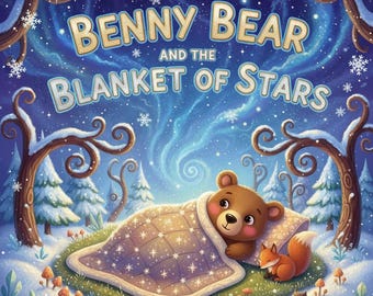 Benny Bear and the Blanket of Stars: Kids Story Book