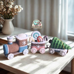 Amigurumi Train Pattern - Crochet Train Pattern, Cute DIY Train Toy - Etsy