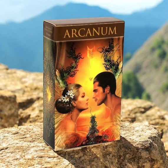 Arcanum Tarot Deck – 78 Mystical Cards with Romantic Fantasy Art