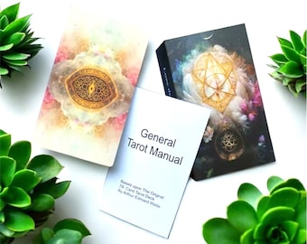 Soul Of Crystal Tarot Deck | 78 Mystical Cards With Guidebook