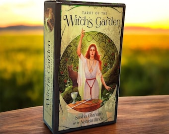 Tarot Of The Witch’s Garden Deck | 78 Cards | Witchy Tarot Cards For Beginners & Collectors | Mystical Pagan Deck