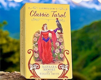 mini Classic Tarot Cards. 78 Tarot Cards Deck, Perfect for Travelers, Beginners and Experts