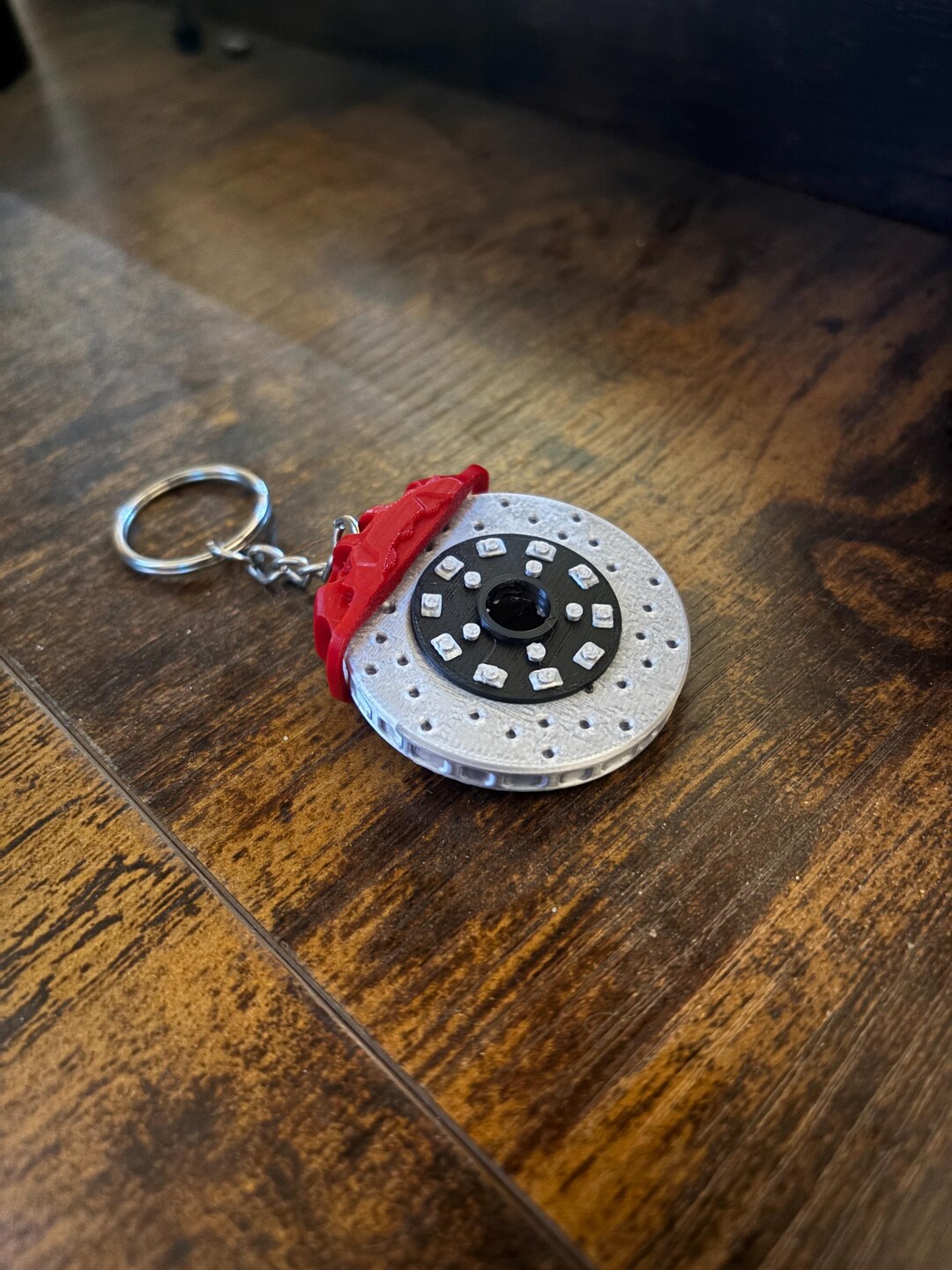 Disc Rotor Key Chain 3D Printed Brake Rotor Keychain | Car Enthusiast Gift - Etsy