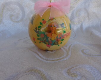1997 Matrix Barbie Christmas Ornament 3.25 Inch Diameter