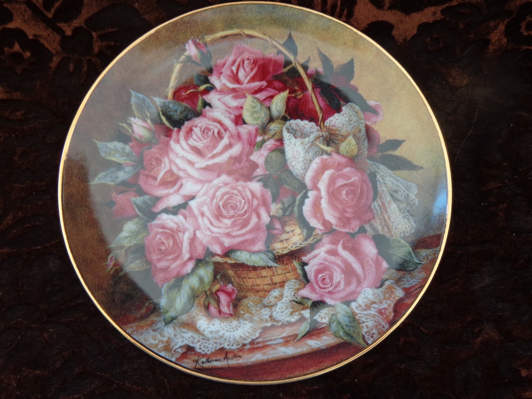 Princess Grace De Monaco Rose Plate 8 1/4 D Katharine Austen Princess ...