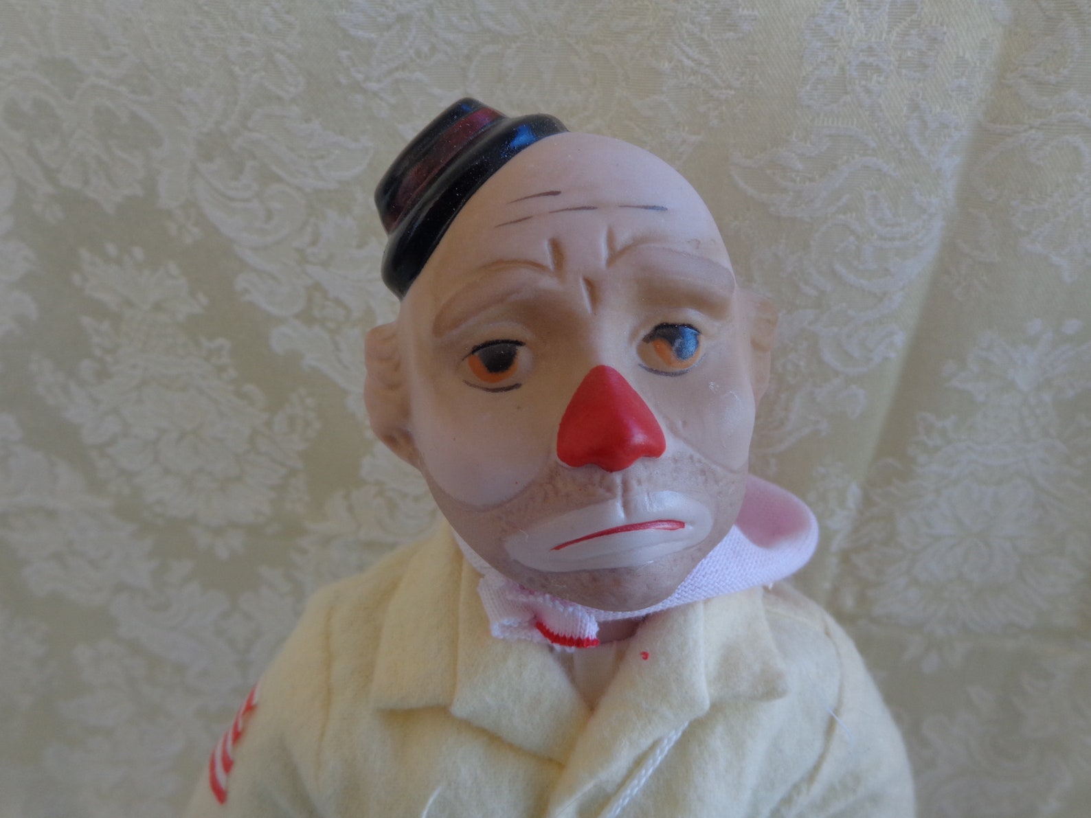 HOBO CLOWN DOLL 15 Bisque Porcleain Clown Doll Hobo Etsy