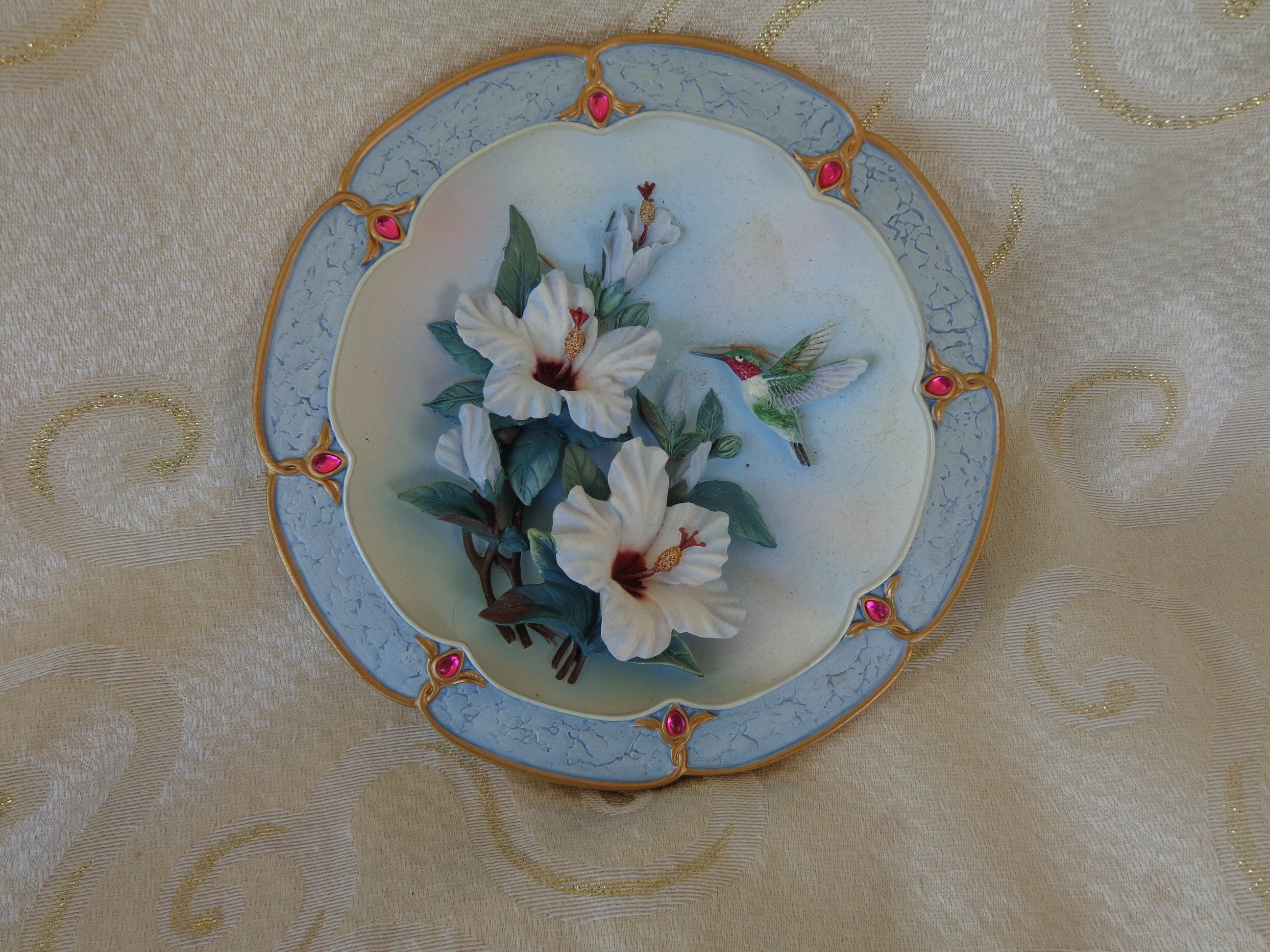 MORNING JEWELS 3D Plate- 6 3/4