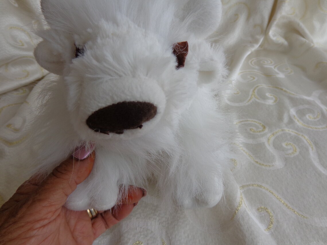 stuffed white buffalo