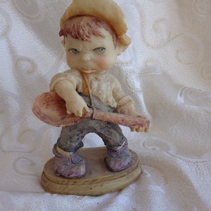 GULLIVERS WORLD MUSICIAN Figurine - G. Armani  7 1/4&quot; Resin Armani Humorous Guitar Boy