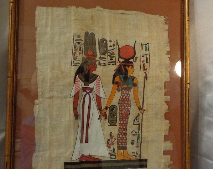 Pyparus Frame FRAMED EGYPTIAN PAPYRUS - 17 1/2