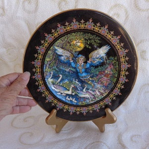 BIRDS AND LUTONJA - Magical Fairy Tales from Russia by Gero Trouth - Villeroy & Boch Ltd Edition  1980&#39;s