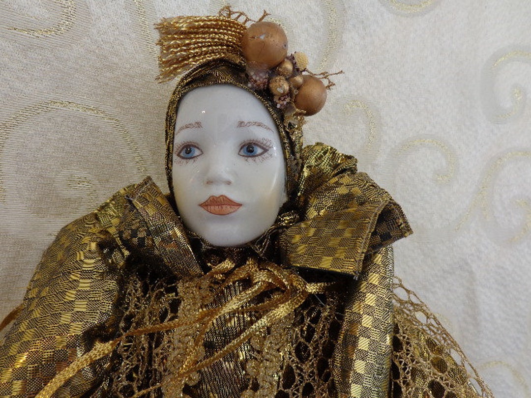 mardi gras doll dress