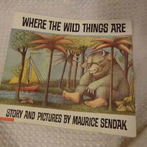 WHERE THE WILD Things Are - Soft Cover Vintage Book by Maurice Sendak = 1991 Edition - Wild Things - Maurice Sendak - Childrens Book