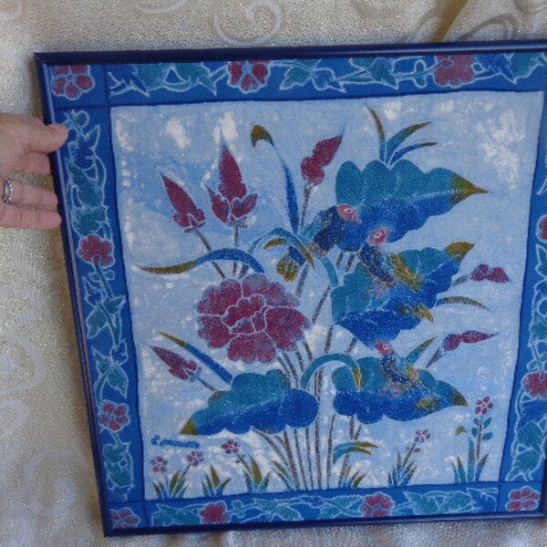 Batik Picture Frame Etsy
