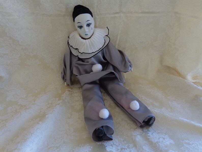 vintage jester doll