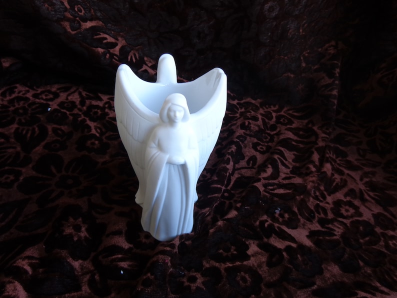 ANGEL VOTIVE CANDLE Holder Double Angel Votive Holder Etsy