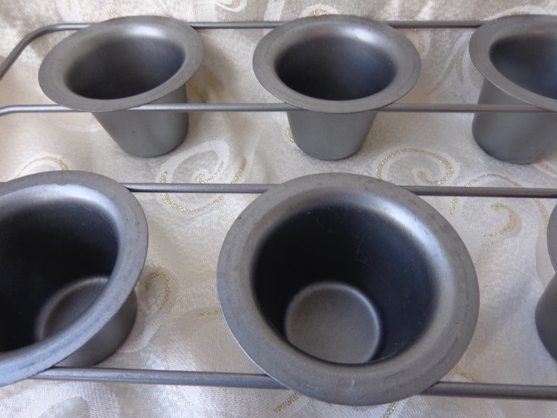 CHICAGO METALLIC STYLE Popoverjumbo Muffin Pan Non Stick 6 Etsy