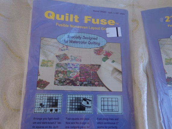 Quilt Fuse Fusible Nonwoven Layout Grid 