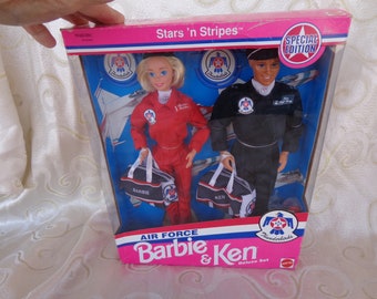 Mattel Star and Stripes Air Force Barbie Doll Etsy