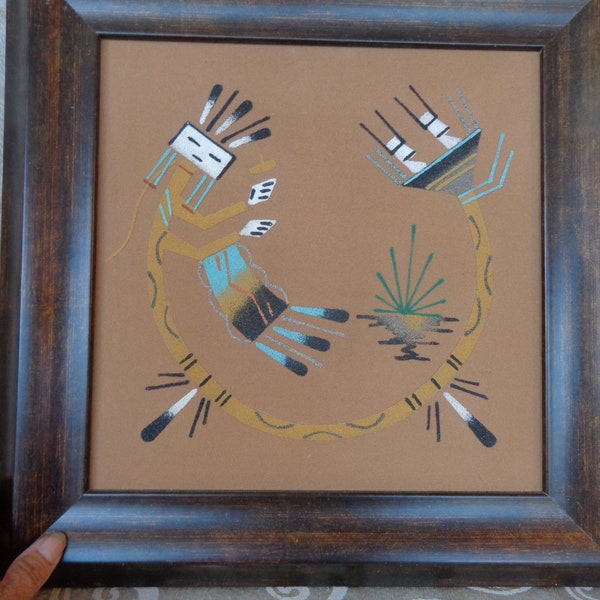 Navajo Sand Painting Etsy
